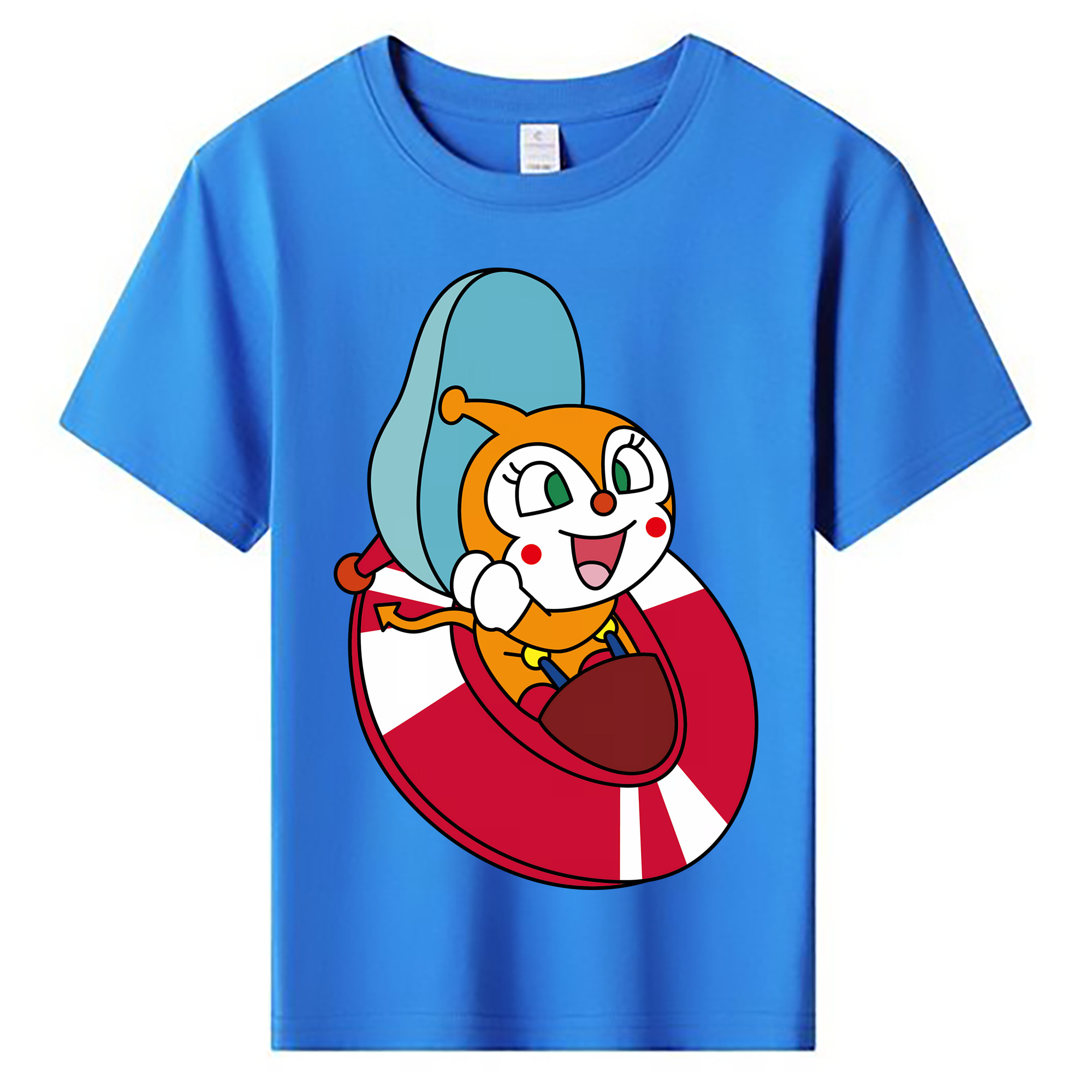 （画像用） アンパンマン Anpanman 綿100％キッズTシャツ（フロントプリント）